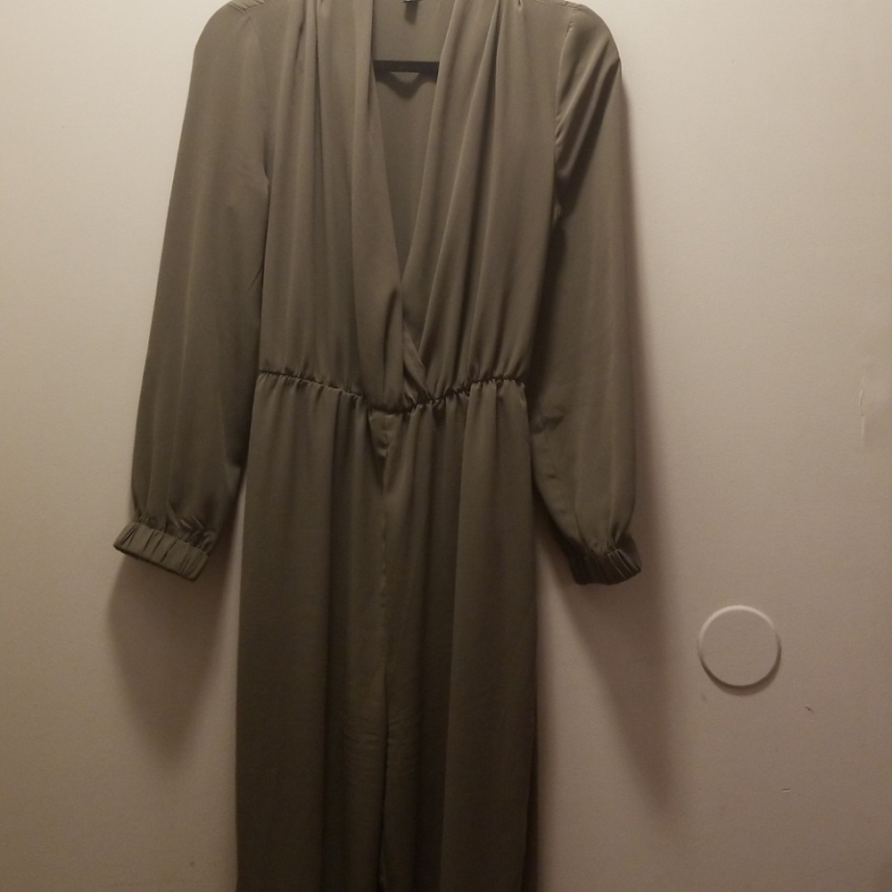 Olive green jumpsuit